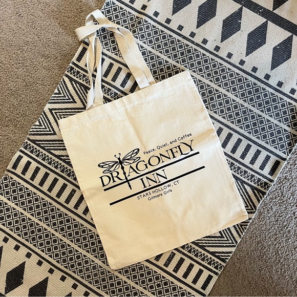 Handbags - ✨ Gilmore Girls Dragonfly Inn Stars Hollow Canvas Tote